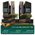 Bán căn góc biệt thự đơn lập 370m2 víp nhất sycamore bình dương - ký trực tiếp cđt capital land