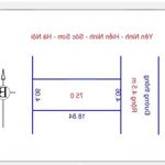 Bán 75m yên ninh, hiền ninh, sóc sơn, hà nội giáp bìa làng thông thoáng.