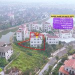 Biệt thự view hồ nam an khánh, mặt tiền 12m, nở hậu, hướng nam, giá cực mềm