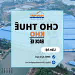 Cho thuê kho tại dĩ an, bình dương diện tích 600m2 giá 65 nghìn/m²/tháng