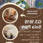 Chính chủ bán căn g3.1615 thiết kế 1n+1, 43m2, view bể bơi, imperia sola park, chỉ 3,15 tỷ bao phí