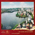 Trực tiếp cđt - quỹ căn 3pn và 4pn view hồ tây, sông hồng đẹp nhất quảng an, tây hồ, giá từ 110tr/m