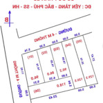 Bán 120m2 ngõ thông ô tô tại yên tàng - bắc phú - sóc sơn - hà nội