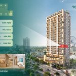 Căn hộ cao cấp 3 hướng view tây, nam, bắc bao trọn tp. duy nhất căn số 7, dt 75m2, 2pn, 2vs