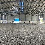 Cho thuê 8.000m2 xưởng mới 100% ngoài kcn tân uyên bình dương