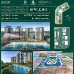 Biệt thự limited 3 ngủ, full kính cong view hồ tạo sóng rẻ nhất lumiere. vào 20% ký hdmb