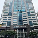 Chính chủ cần bán sàn văn phòng tầng 1,2,3 có bán lẻ tại viwaseen tower-48 tố hữu,full khách- sổ đỏ