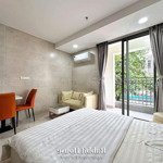 Chdv cao cấp luxury 1 phòng ngủ- bancol- máy giặt riêng - full nội thất ngay trung tâm bình thạnh