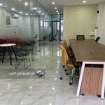 Ba tầng dưới 7x20m (350m2) ở vạn phúc, ngăn 6 phòng, thang máy, máy lạnh, gần vietconbank. giá bán 35 triệu