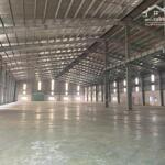 Cho thuê kho xưởng -diện tíchkho 2200m2 (tổngdiện tích3500m2) giá - 150 triệu/th, trong kcn thuộc đức hòa.