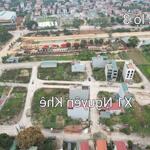 Bán đất đấu giá x1 nguyên khê đông anh , lô góc gần kênh đào ql3