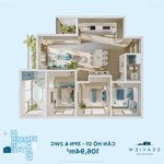 Chỉ từ 1,2 tỷ sở hữu ngay căn 3 phòng ngủtiêu chuẩn 5 sao toà seaview residences - eco central park.