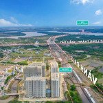 Lô đất vị trí vip của kdc centana. trục đường thông, đối diện 6 block căn hộ, view sông giá 3,8 tỷ