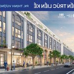 Bán shophouse cạnh grandwold - vincom magamall - vínschool tại vinhomes cổ loa, 15 tỷ, 63m2