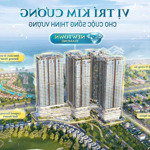 Chuyển nhượng căn 1 phòng ngủsổ lâu dài newtown diamond đà nẵng view trực diện biển cạnh sân golf 36hố brg