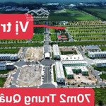 đất tthc bàu bàng, 70m2/660tr, sổ hồng riêng, tc100%