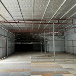 Kho 350m2 30k/1m2 tôn mát, điện 3 pha, nước sạch gần trung tâm huyện