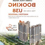 Booking căn hộ masteri lakeside - bàn giao cao cấp nhất vhop1 - giá cực sốc chỉ từ 69tr/m2