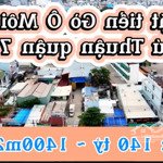 Bán nhà mặt tiền huỳnh tấn phát - gò ô môi, phú thuận quận 7, dt 1400m2 - hdt 200 triệu, giá 140 tỷ