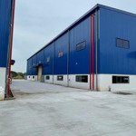 Cho thuê 11.500m2 nhà xưởng mới 100% ngoài kcn tân uyên bình dương