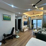 Cho thuê căn góc 2 phòng ngủ - full nội thất cao cấp intracom riverside - tầng cao view đẹp