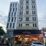 Building mặt tiền huỳnh tấn phát phường bình thuận, quận 7. hầm 8 lầu. dt; 500tr/th. giá 76 tỷ