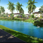 Biệt thự kênh đào châu âu park village, số lượng khan hiếm, compound an ninh, 3 mặt là kênh đào