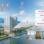 Peninsula danang mở bán căn 2pn - 64m2 tầng thấp view sông hàn, công viên. chiết khấu đến 11%