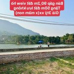 Bán gấp mảnh đất view hồ sẵn sổ đỏ