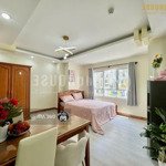 Căn hộ studio tách bếp 38m2 cửa sổ lớn - full nt, máy giặt riêng, thang máy gần cầu thị nghè, q1