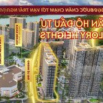 Glory heights chiết khấu 23.5%, lãi suất 0% 18 tháng, sở hữu ngay với vốn từ 587 triệu