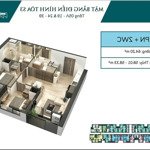 Bán cc sky oasis, 2,86 tỷ, 58m2, 2pn, 2wc hướng đông nam