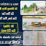 Chính chủ bán căn nhà mặt tiền tại xã thu cúc, tân sơn, phú thọ