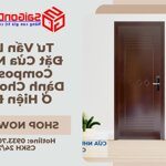 Tư vấn lắp đặt cửa nhựa composite dành cho nhà ở hiện đại