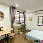 Cho thuê studio cửa sổ lớn thoáng mát, nằm ngay đường lớn trần thái tông, cầu giấy