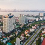 Căn góc 4pn duy nhất tây hồ: view cả sông hồng + hồ tây, hướng thoáng, mát, soleil quảng an tây hồ