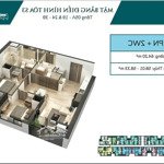 Bán cc 2pn, 2wc view đẹp tại chung cư sky oasis, hướng đông nam, 2,85 tỷ