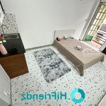 Cho thuê phòng studio ban công 25m2 - mới xây đẹp như ảnh - full nt - gần vx điện biên phủ q1