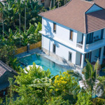 Chào bán căn villa cẩm thanh, hội an. view sông. doanh thu 200tr/ tháng 27 tỷ