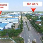 1,2 tỷ sang ngay lô đất xây trọ 1100m2 kcn minh hưng hàn quốc, đường nhựa, chính chủ sổ sẵn