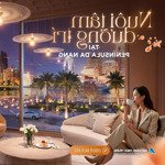 Duy nhất giỏ hàng! căn hộ chung cư 1pn(49m2) bên sông hàn, đà nẵng -dự án peninsula -sở hữu lâu dài