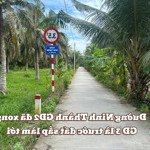 Chỉ cần 285 triệu có ngay 570m2 ngoại ô sg cách chỉ 65km, gần chợ 300m tại cù lao tân phú đông