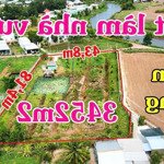 đất gần sông -làm nhà vườn nghỉ dưỡng tuyệt đẹp tại cần giuộc ,giá rẻ chưa từng có trên thị trường