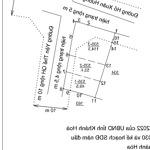 Bán lô góc với 2 lô liền kề giá tốt chỉ từ 3.2 tỷ ngay trung tâm tp nha trang gần chợ xóm mới