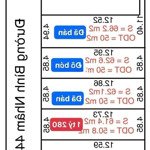 Còn duy nhất 1 lô đất mặt tiền bình nhâm 44, thuận an, bình dương. diện tích 61m2 giá bán 1ty280 tl