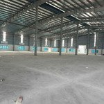 Cho thuê 10,000m2 nhà xưởng tại tứ kỳ hải dương