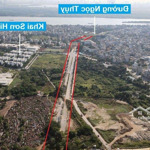 Bán đất khu khai sơn city (ngọc thụy, ling biên, hn)