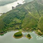 Bán resort trang trại view hồ cấm sơn - có 1500m2 thổ cư - bám quanh 2 đảo - view đỉnh - cực hiếm