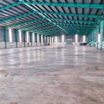 Cho thuê xưởng 5000m2 244 triệuieu/tháng tại cụm công nghiệp biên hòa