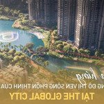 Báo giá căn góc 3 đến 4 phòng ngủ khu căn hộ cao cấp masteri grand view-the global city ngày 10.01